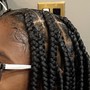 Loc retwist (persons with under cut)