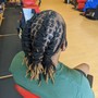 Men Cornrows 4 Braids