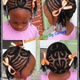 20-30 small Feedin Braids