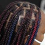 Medium Knotless Box Braids