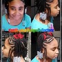 Teens/Adults Medium No part cornrows Braids