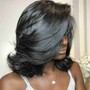 Women's haircut  and Relaxer