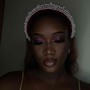 Dramatic looks with glitter