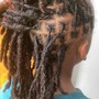 Kids Locs (Retwist and Style) 10 and under