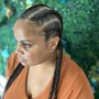 Stitch Feed In Braids