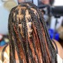 Large boho Box Braids