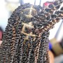 Natural hair heart knotless (natural hair only)