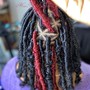 Butterfly locs shoulder length