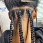 Med midback length island twists