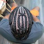 Large Two-strand Natural Twists/Box Braids