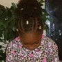 Children’s Braids with hair added