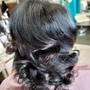 Shampoo, Blowdry and Curl