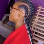 Wig braid down