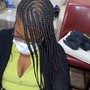 Wig braid down