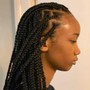 Medium Knotless Braids