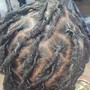 Retwist on locs