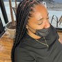 Boho Goddess knotless Braids(medium)