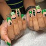 Custom acrylic nails