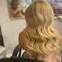 Blowout with hair extensions