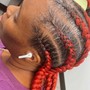 Braids (Feed-in/Stitch/Braids to Back)