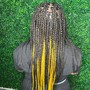 Medium Knotless Braids