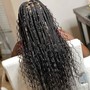 Small Bohemian Braids