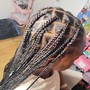 Chain Braids/Med Knotless