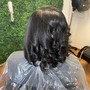 Relaxer touch up