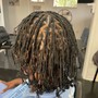 Loc Retwist Hair To Shoulder