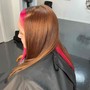 Semi Rinse Color all over hair coverage