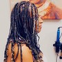 Box braids w/ beads/ Tribal braids/lrg. twist