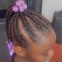 Kid's Braids w Extension