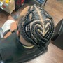 Natural twist for clients with shaved sides