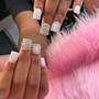 Classic Pink and White Ombré