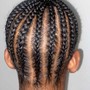 male cornrows