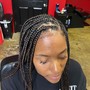 Knotless box braids