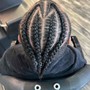 Cornrow design