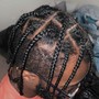 Natural hair braids