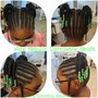 Kids Smedium Knotless Braids