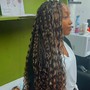 Medium Goddess Braids (mid back)