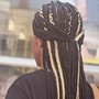 Twist braid shoulder length