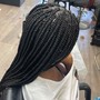 Mid back Senegalese twist