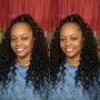 Medium Knotless Braids