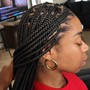 ADD OMBRE COLORS TO BRAIDS