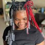 Knotless braids