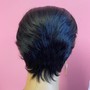 Half Up Half Down Regular Ponytail with/ without Bangs