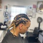 Cornrow braids for men