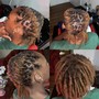 Loc Retwist and Style , longer locs are more