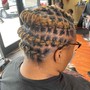 Loc Up Do Style