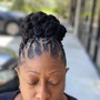 Dreadlocks retwist w/style